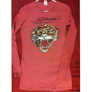 100% Authentic Ed Hardy womens shirt